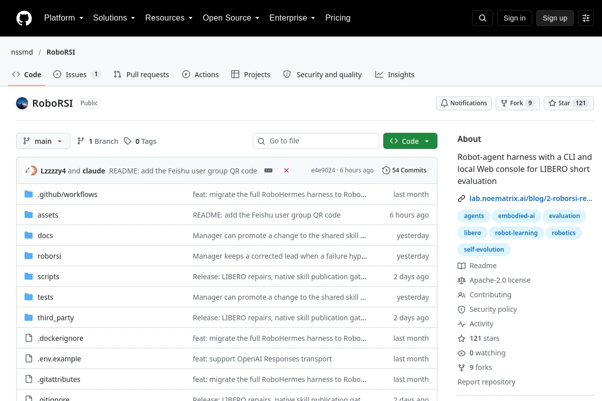 RoboRSI · nssmd resource page screenshot