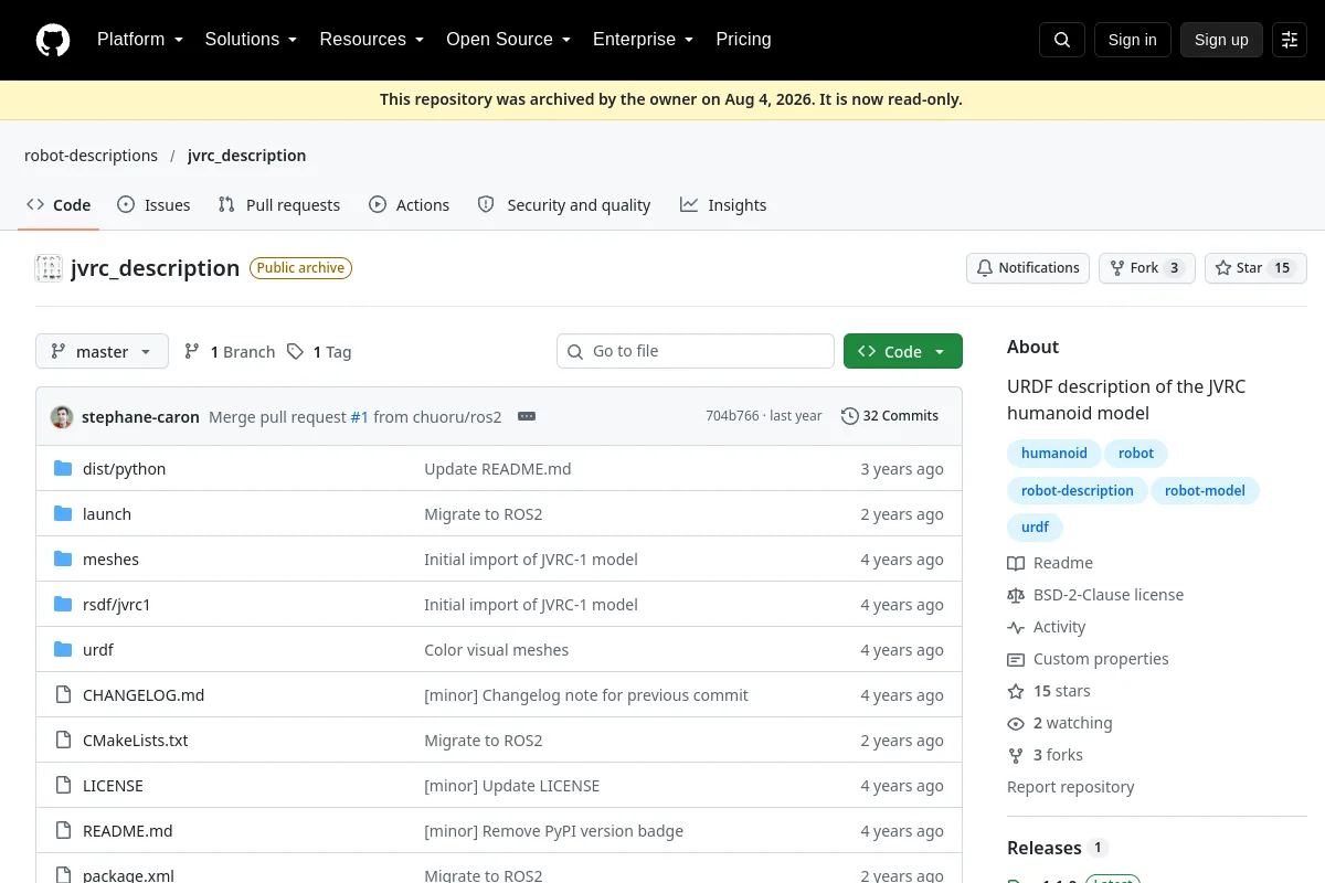 jvrc description · robot-descriptions resource page screenshot