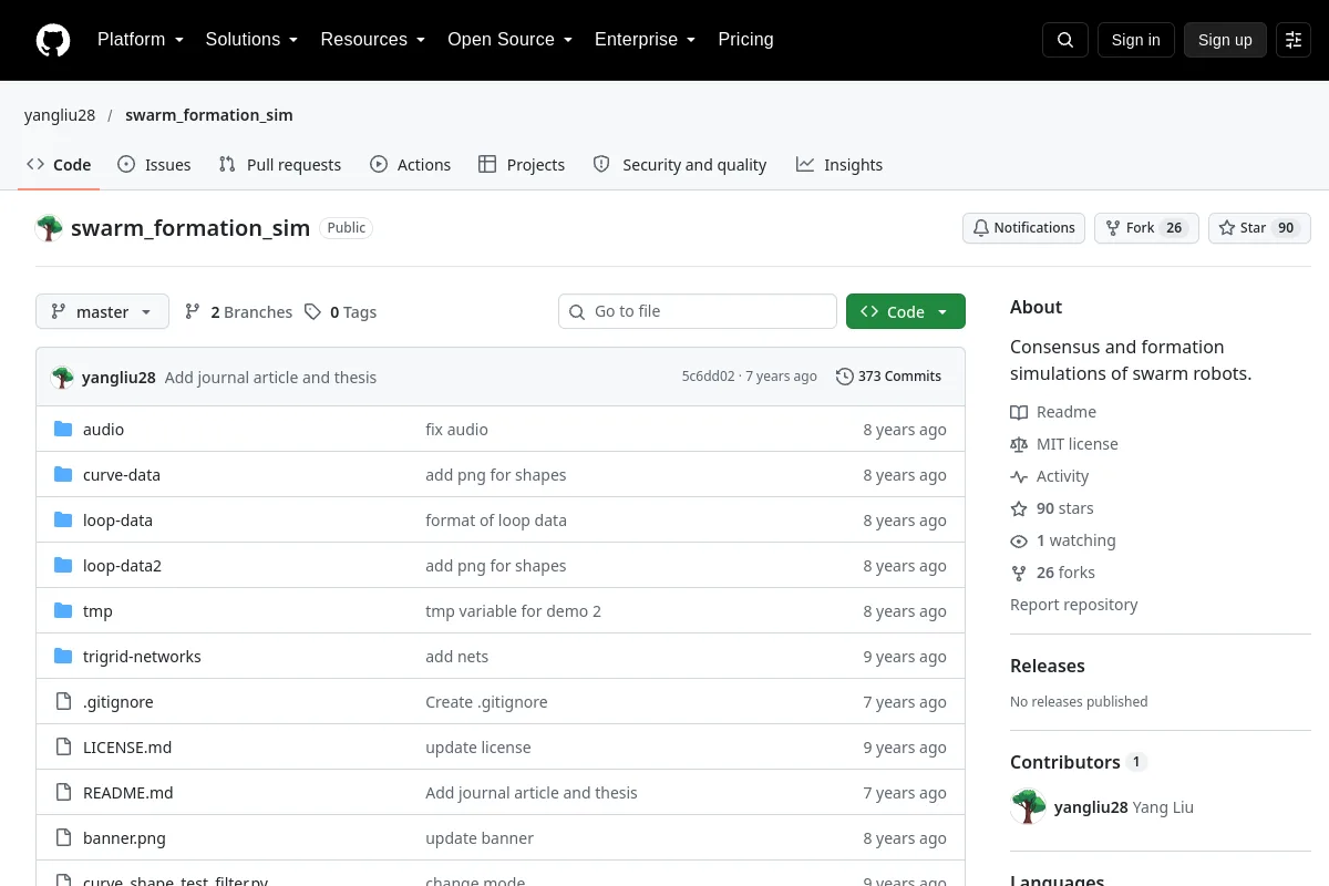 swarm_formation_sim · yangliu28 website or repository screenshot
