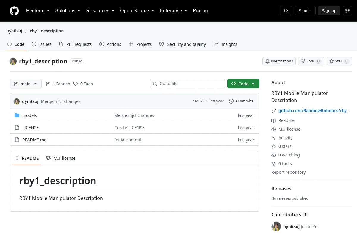 rby1 description · uynitsuj resource page screenshot