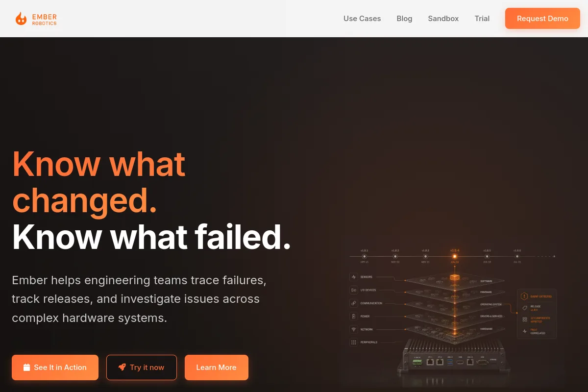 Ember Robotics website or repository screenshot