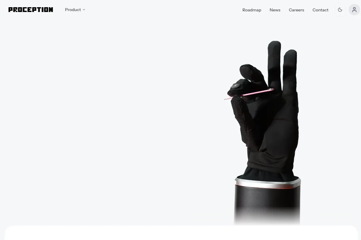 Proception Inc website or repository screenshot