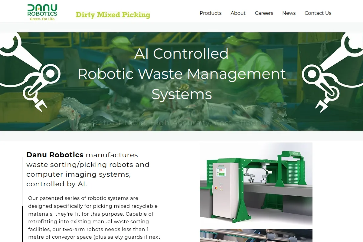 Danu Robotics website or repository screenshot
