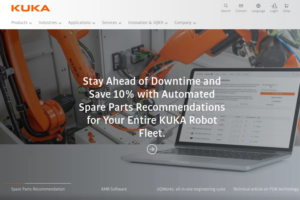 KUKA website or repository screenshot