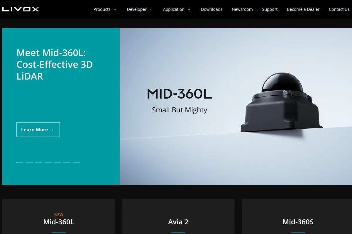 Livox website or repository screenshot