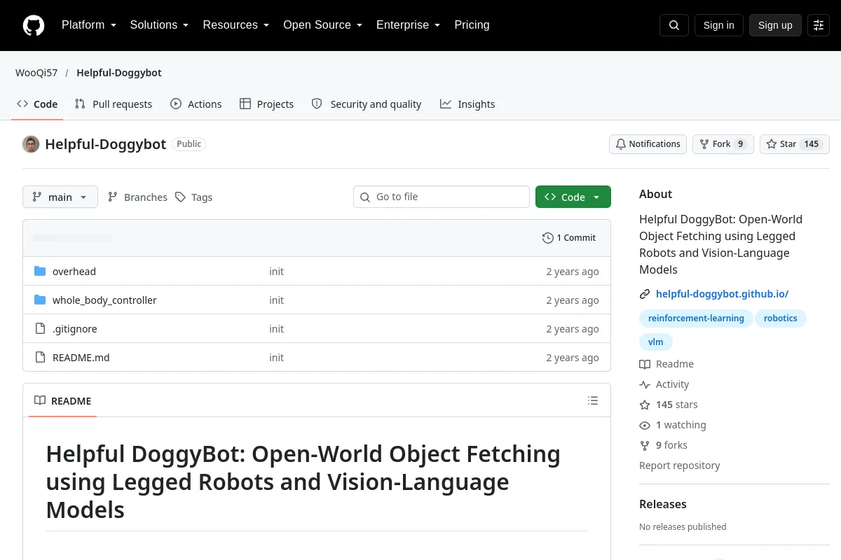 Helpful-Doggybot · WooQi57 resource page screenshot