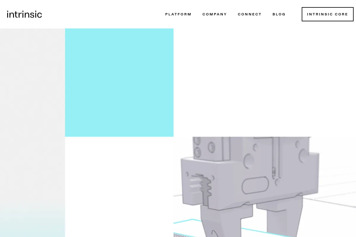 Intrinsic website or repository screenshot