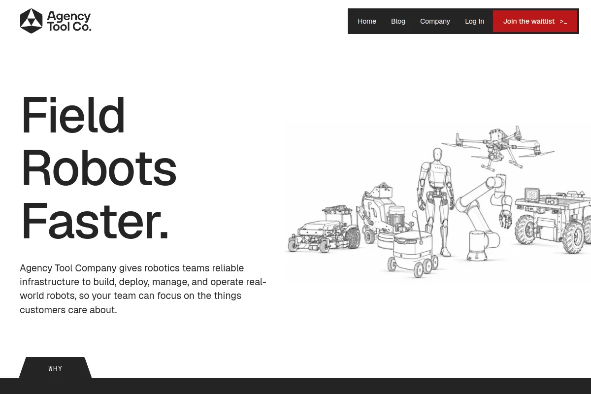 Agency Tool Company website or repository screenshot
