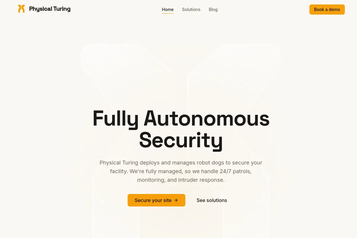 Physical Turing website or repository screenshot