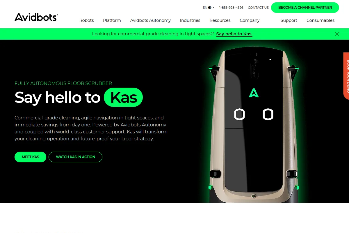 Avidbots website or repository screenshot