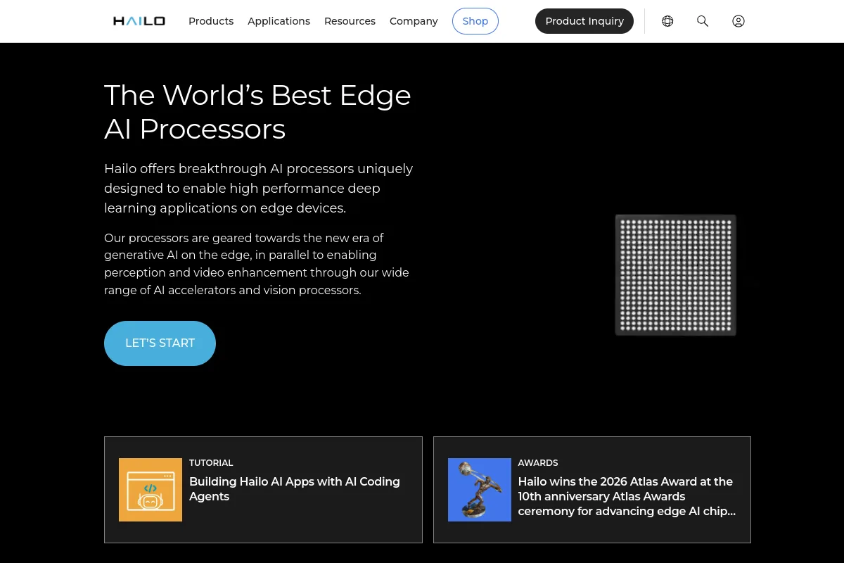 Hailo website or repository screenshot