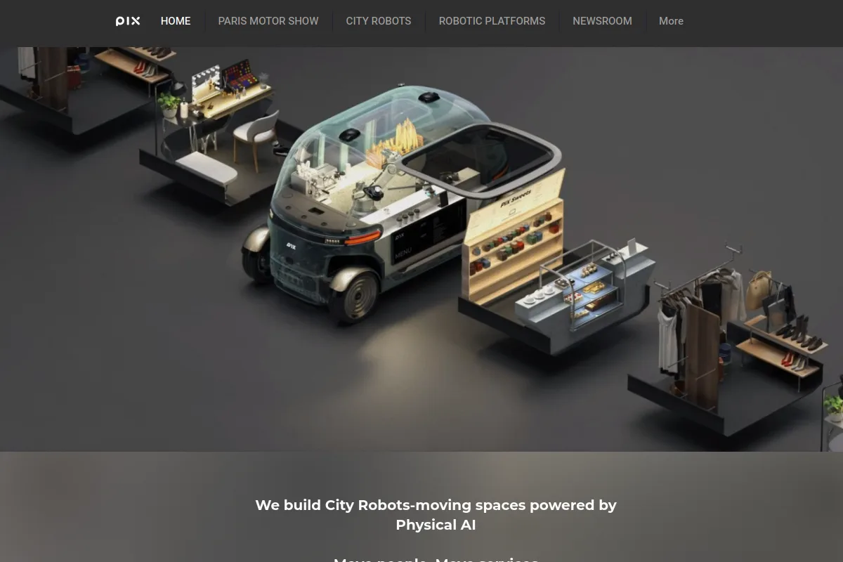 PIX Moving website or repository screenshot
