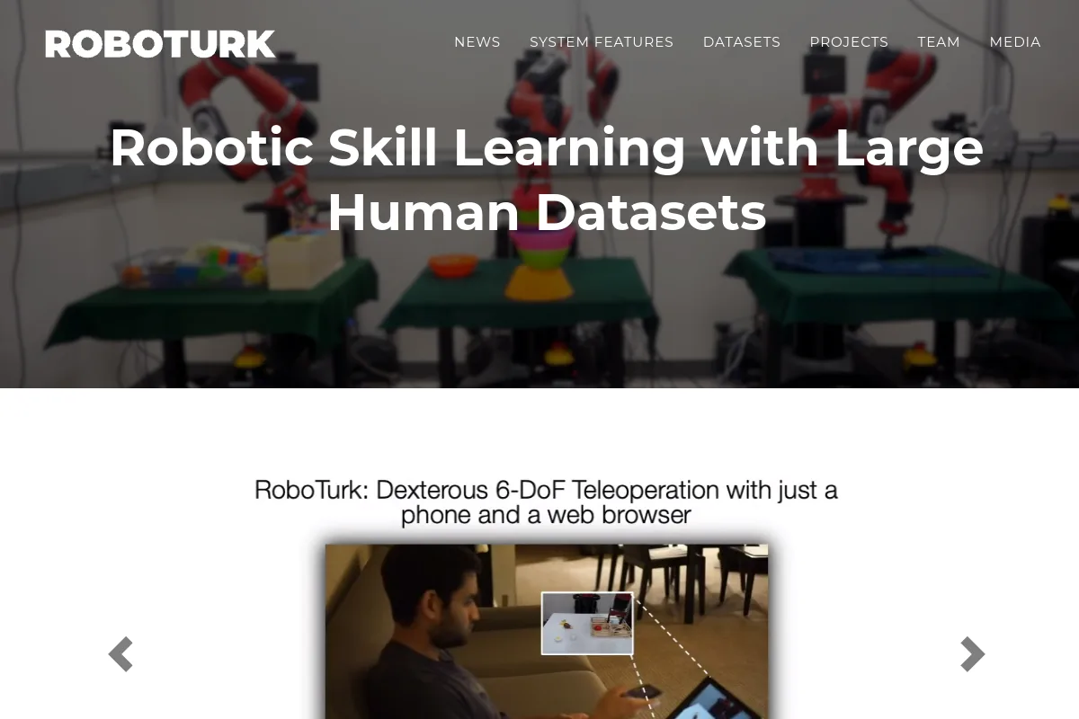 RoboTurk website or repository screenshot