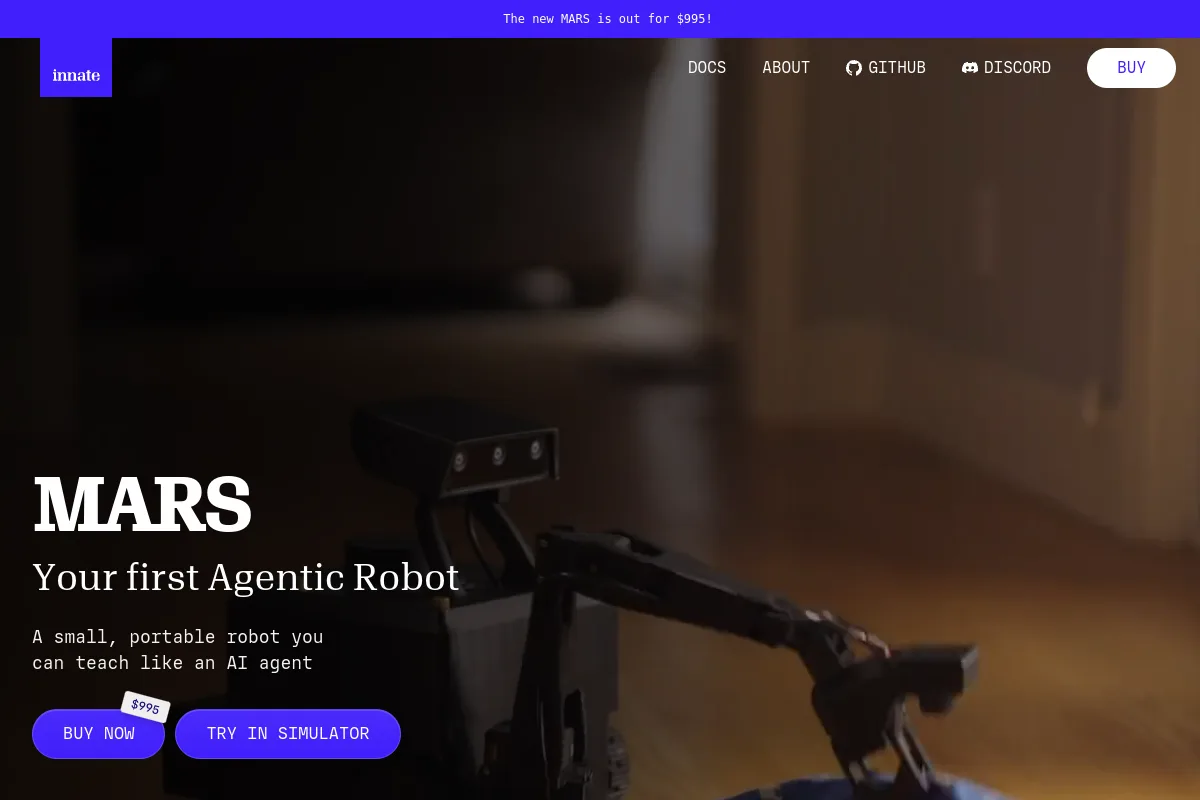 Innate website or repository screenshot
