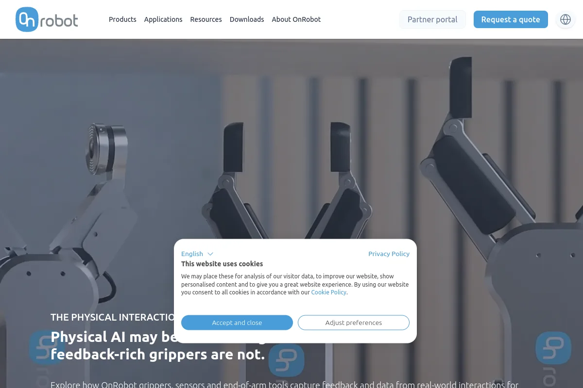OnRobot website or repository screenshot
