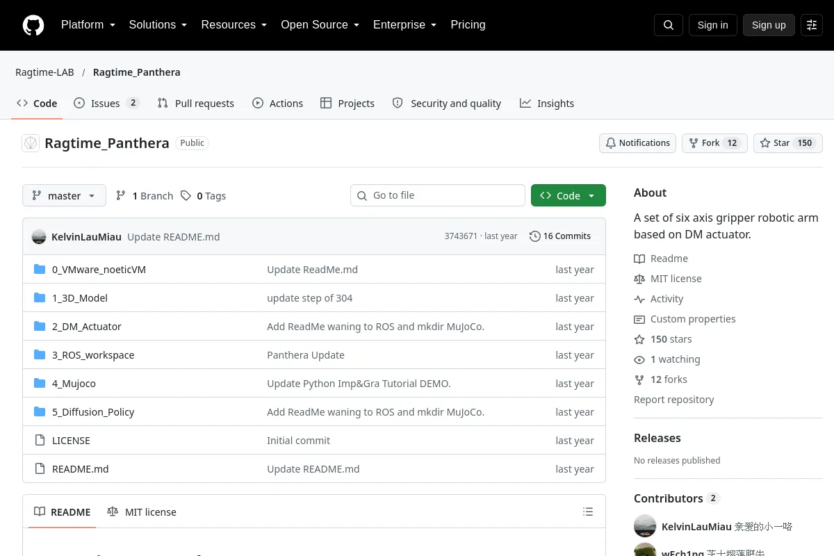 Ragtime_Panthera · Ragtime-LAB website or repository screenshot