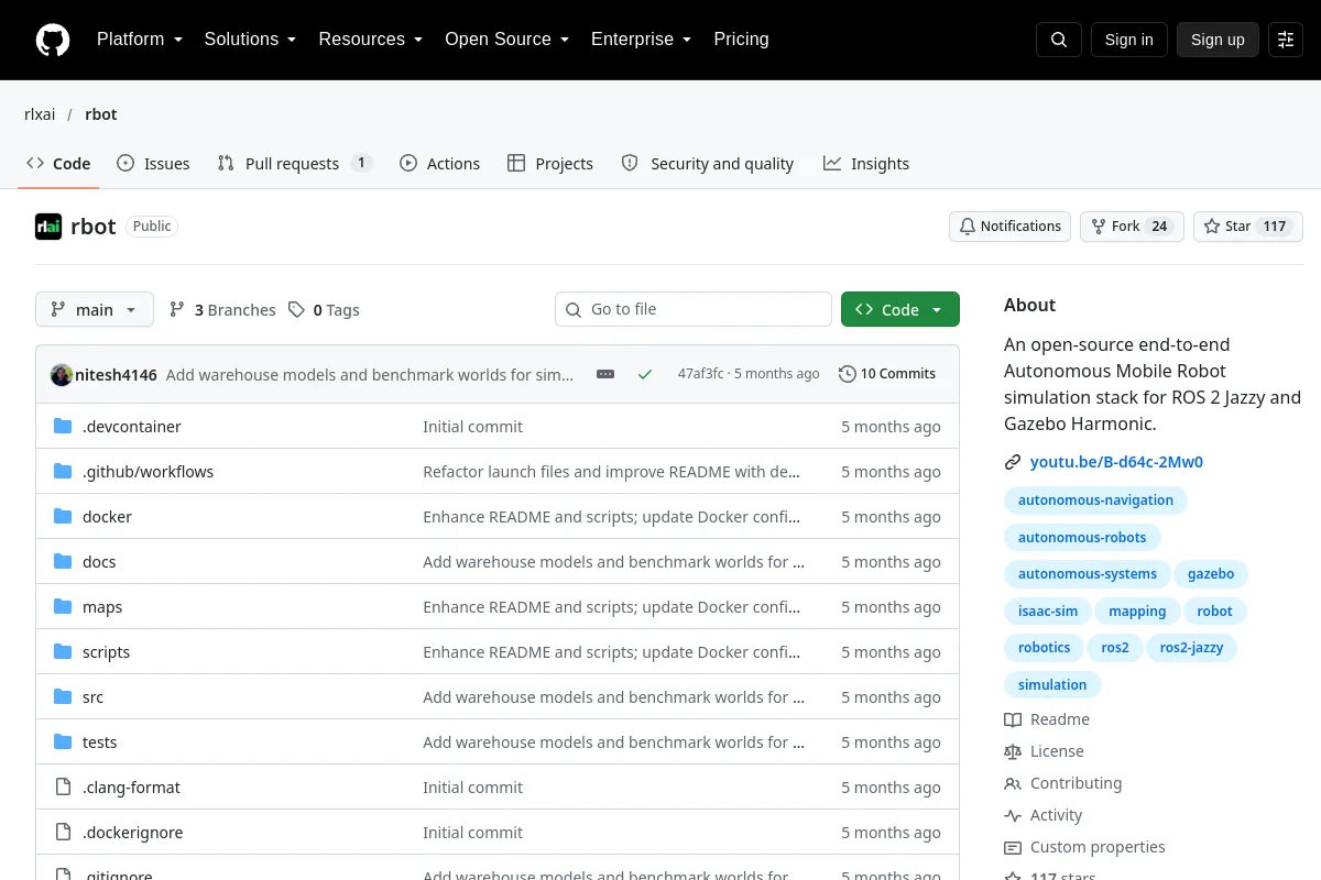 rbot · rlxai website or repository screenshot