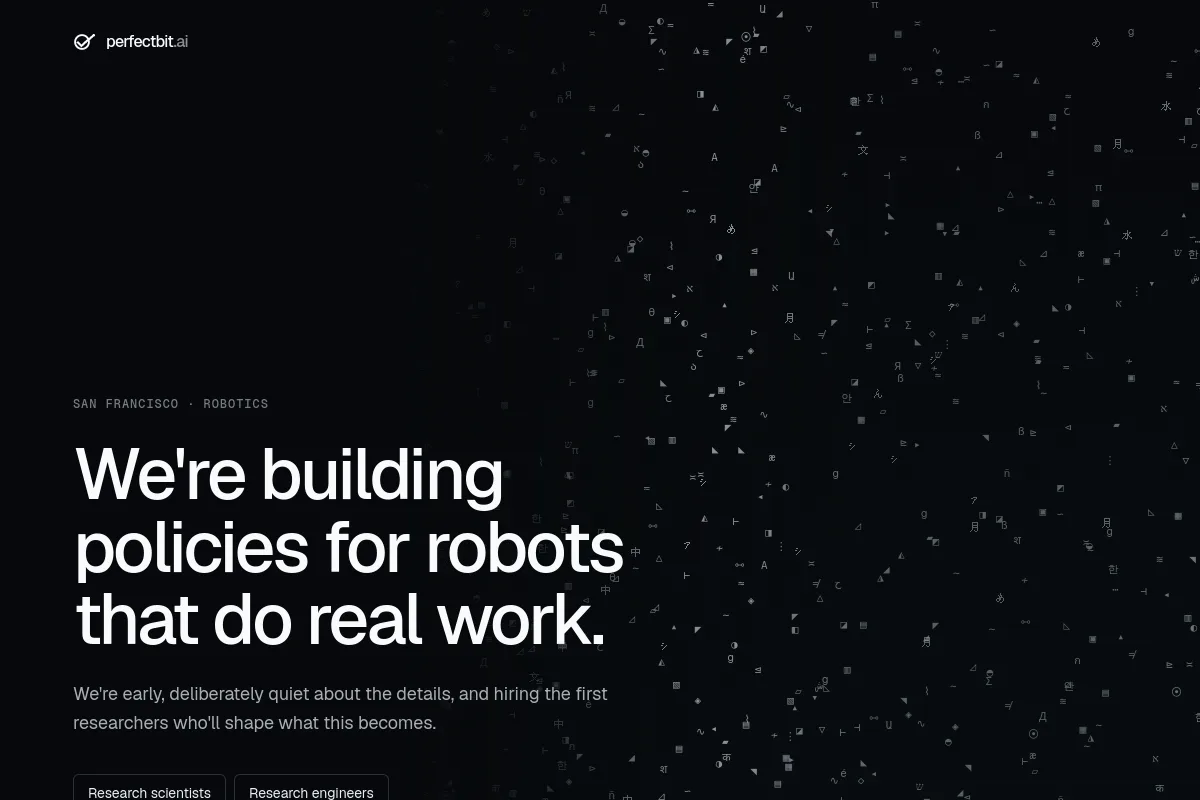PerfectBit, Inc. website or repository screenshot