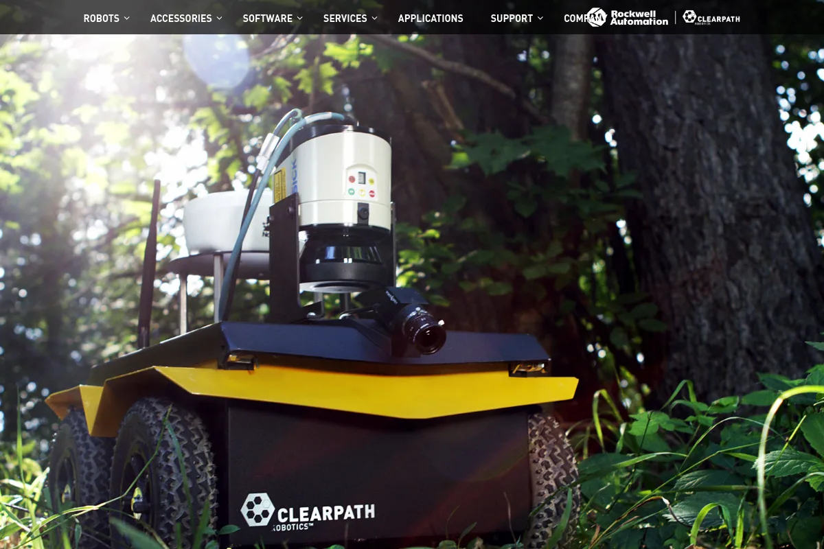 Clearpath Jackal website or repository screenshot