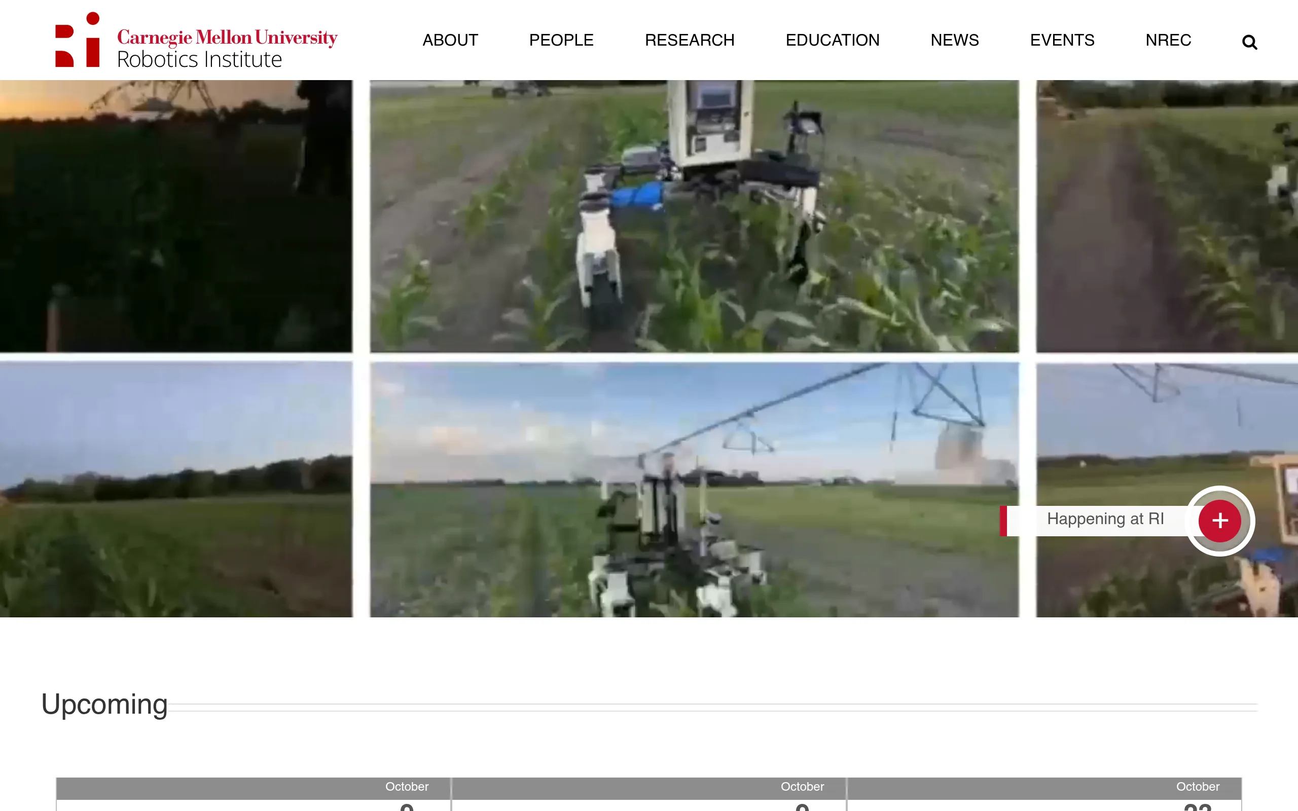 CMU Robotics Institute website or repository screenshot