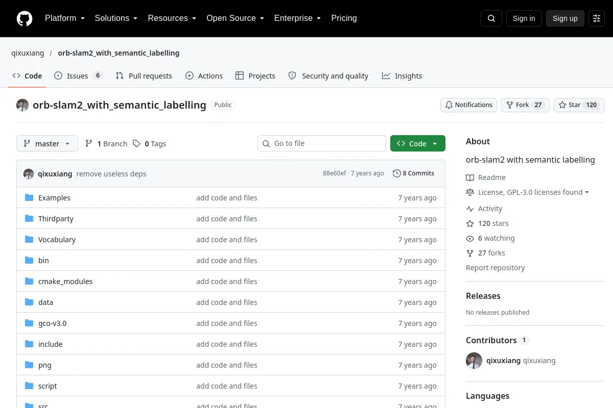 orb-slam2_with_semantic_labelling · qixuxiang resource page screenshot