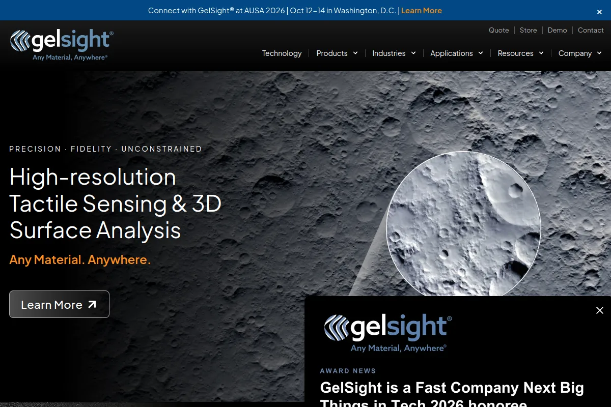 GelSight website or repository screenshot