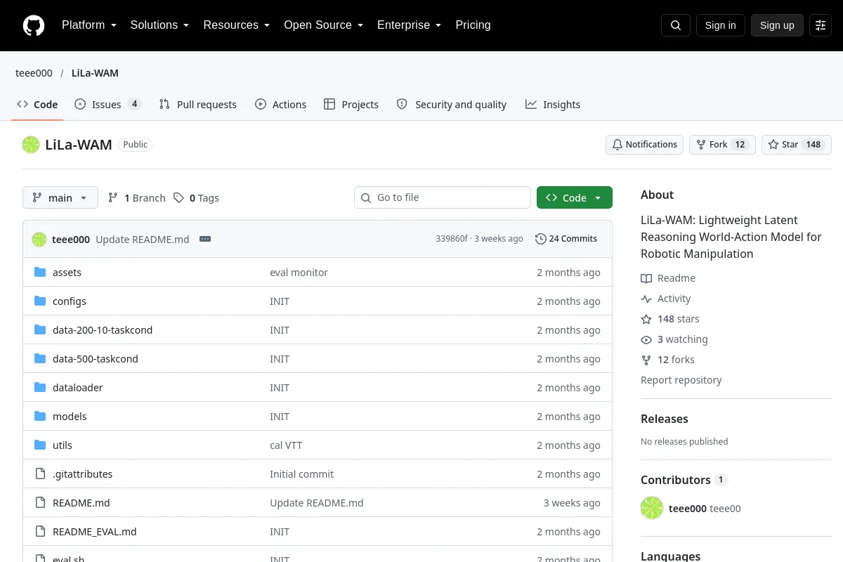 LiLa-WAM · teee000 resource page screenshot