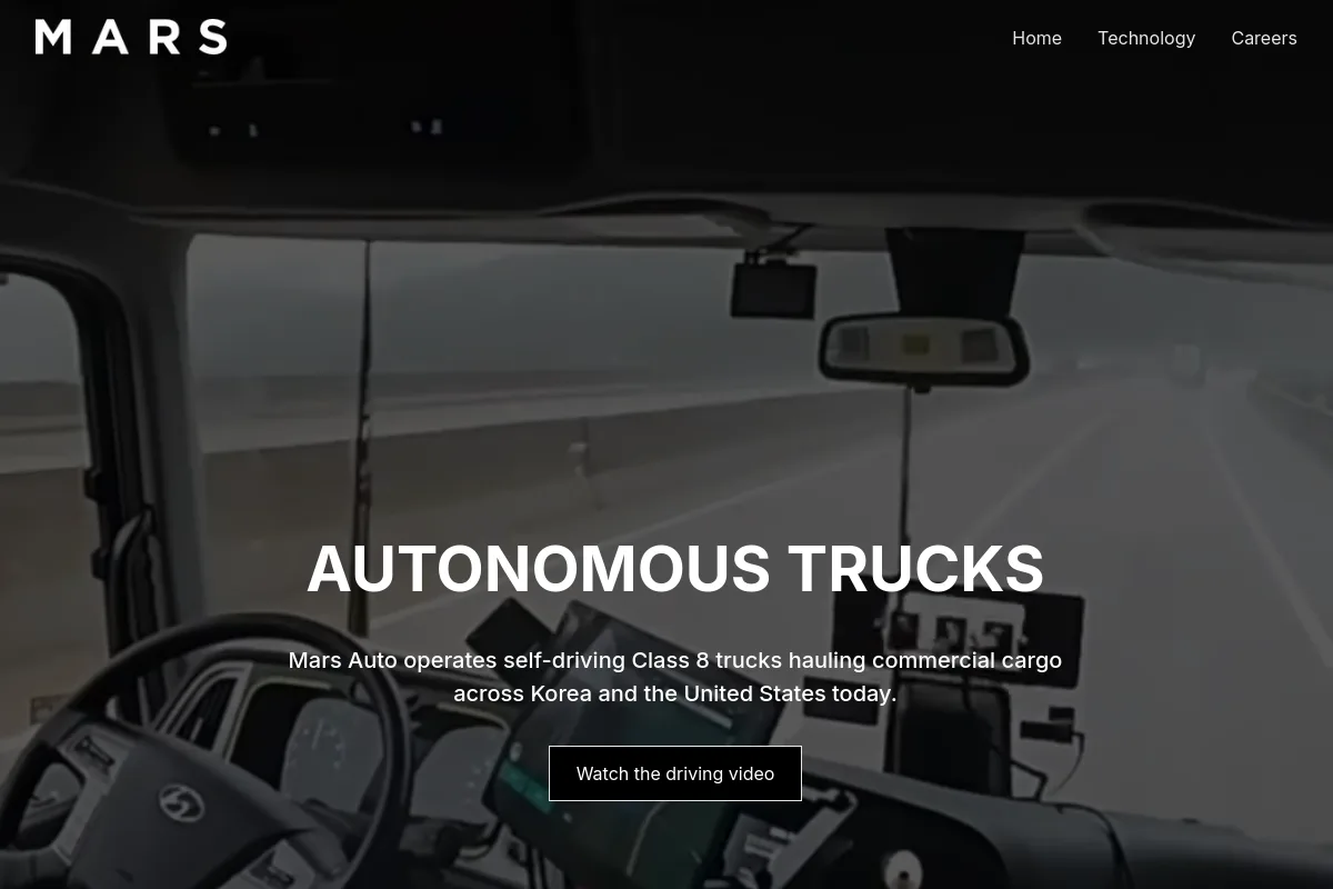Mars Auto website or repository screenshot
