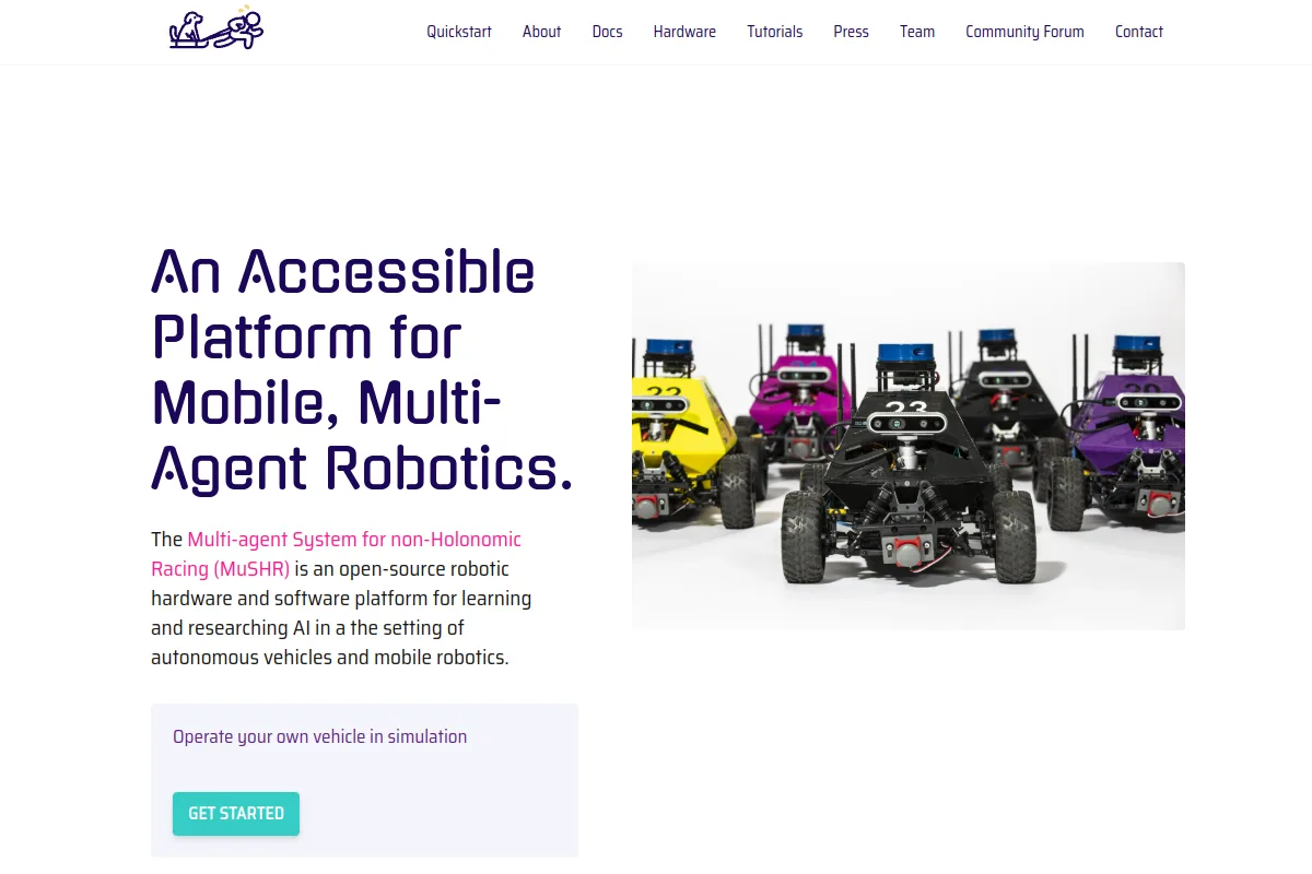 MuSHR website or repository screenshot