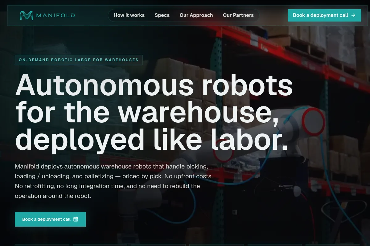 Manifold website or repository screenshot