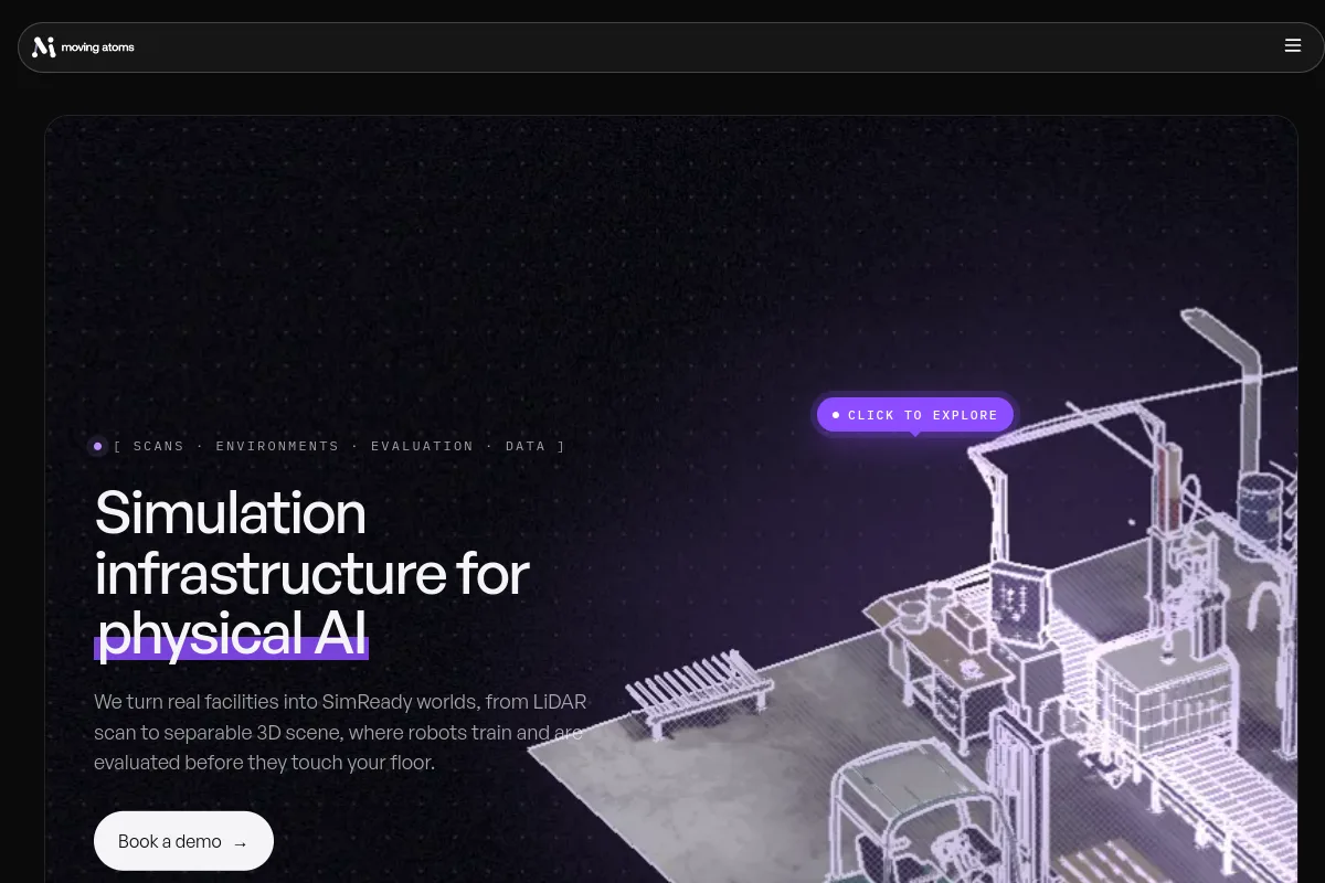 Moving Atoms website or repository screenshot