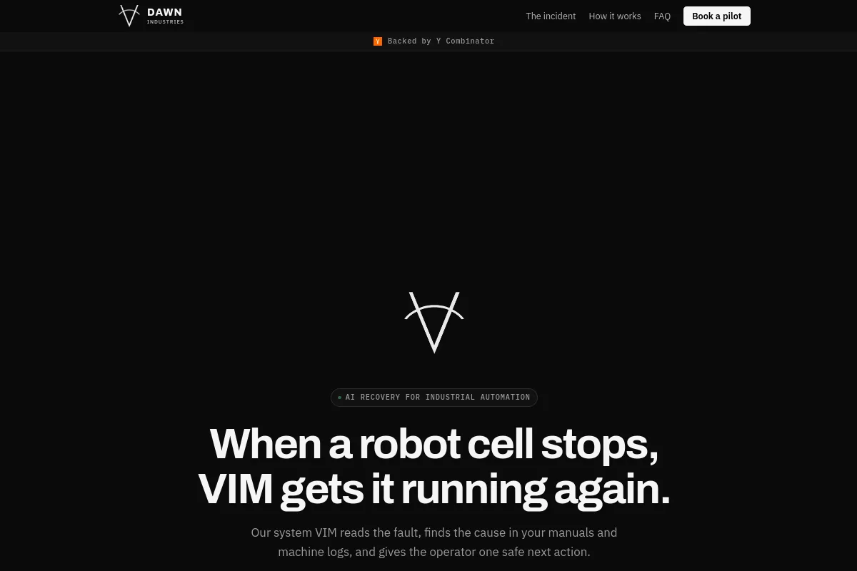 Dawn Industries website or repository screenshot