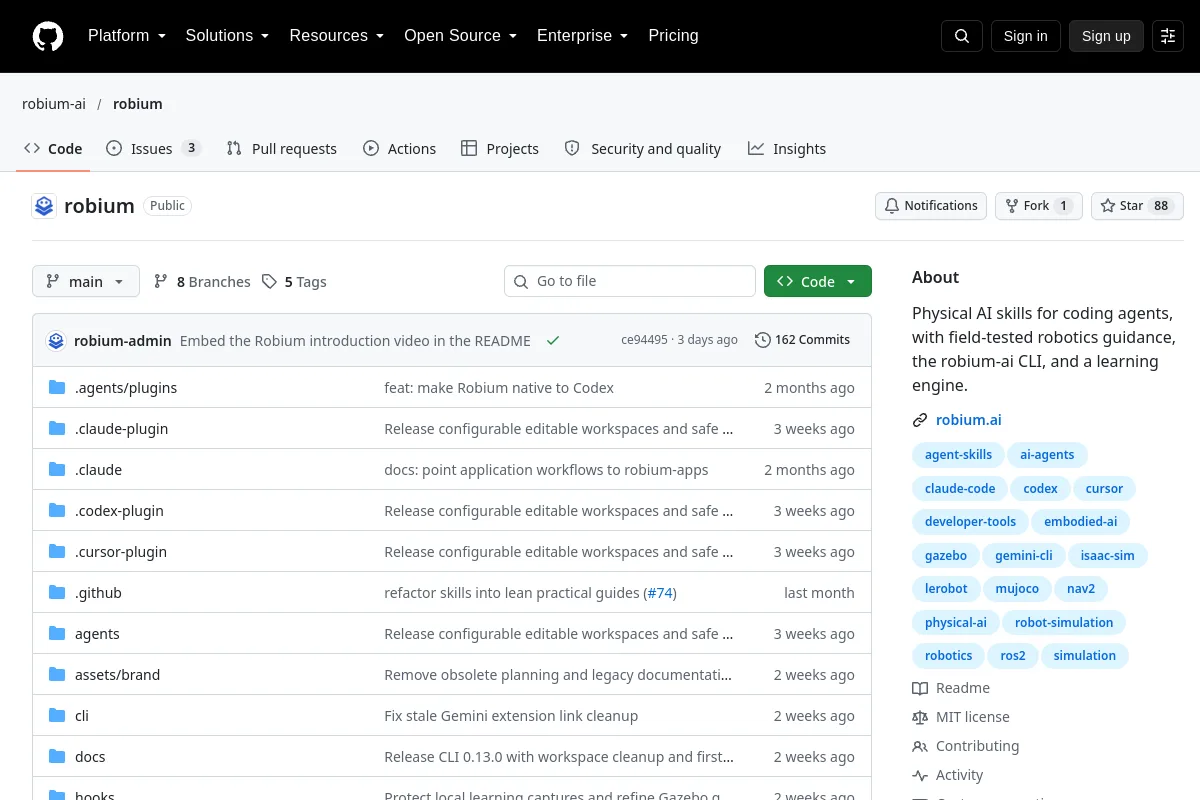 robium · robium-ai website or repository screenshot
