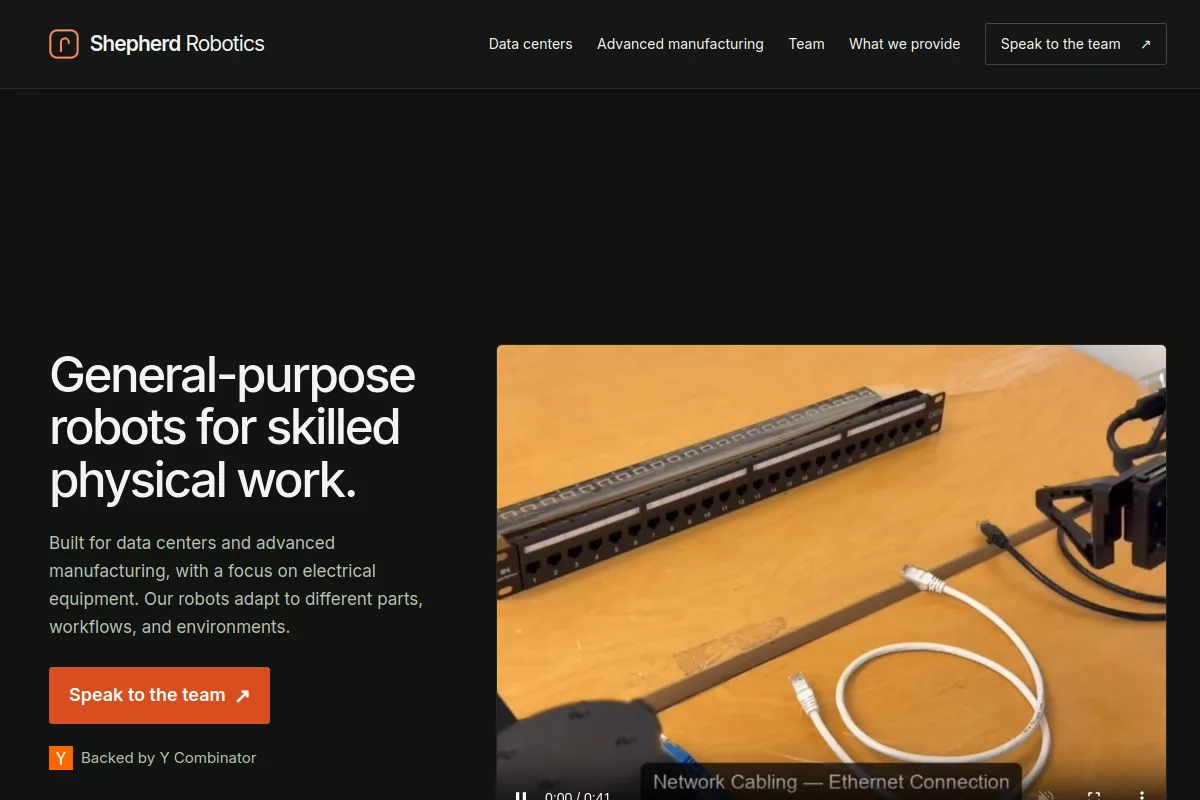 Shepherd Robotics website or repository screenshot