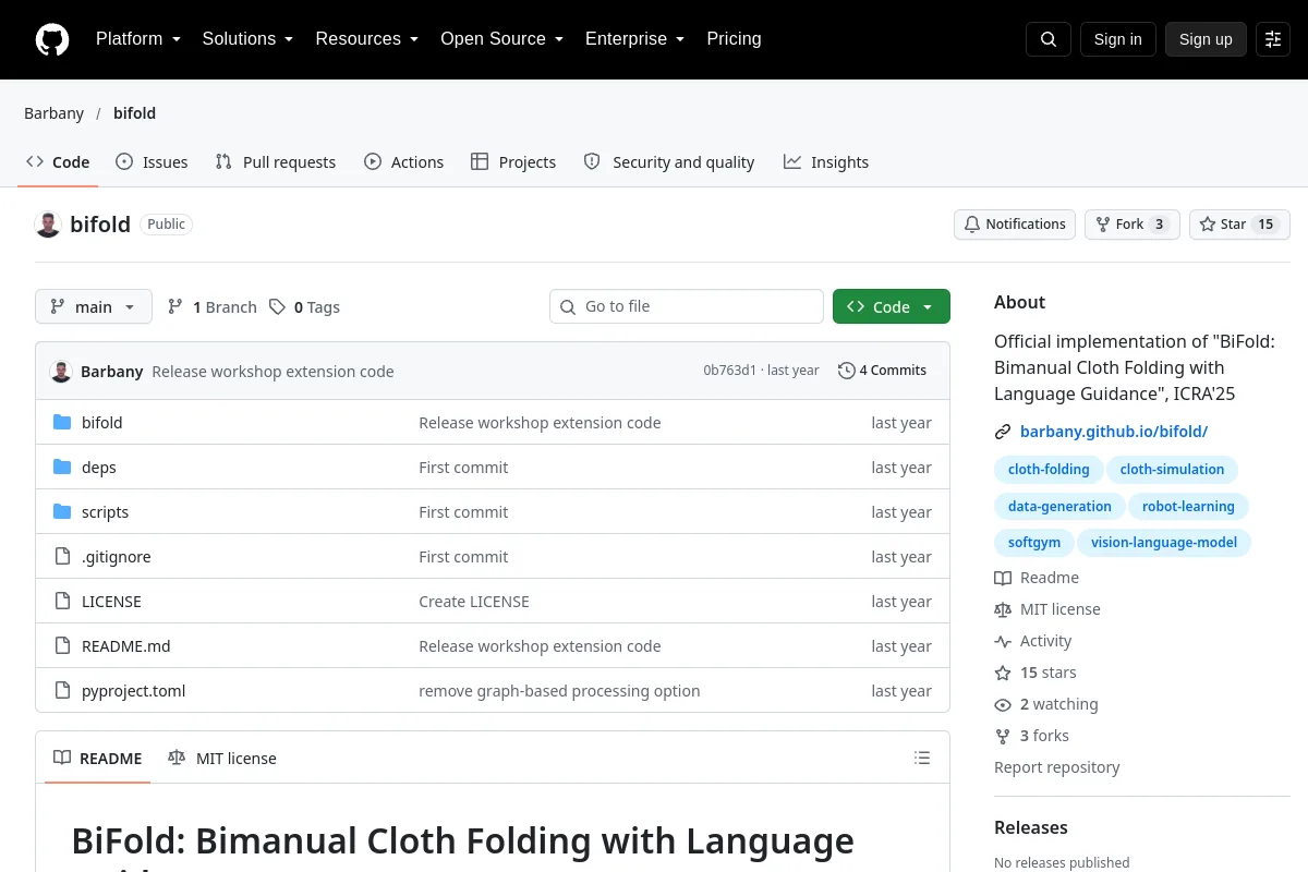 bifold · Barbany resource page screenshot