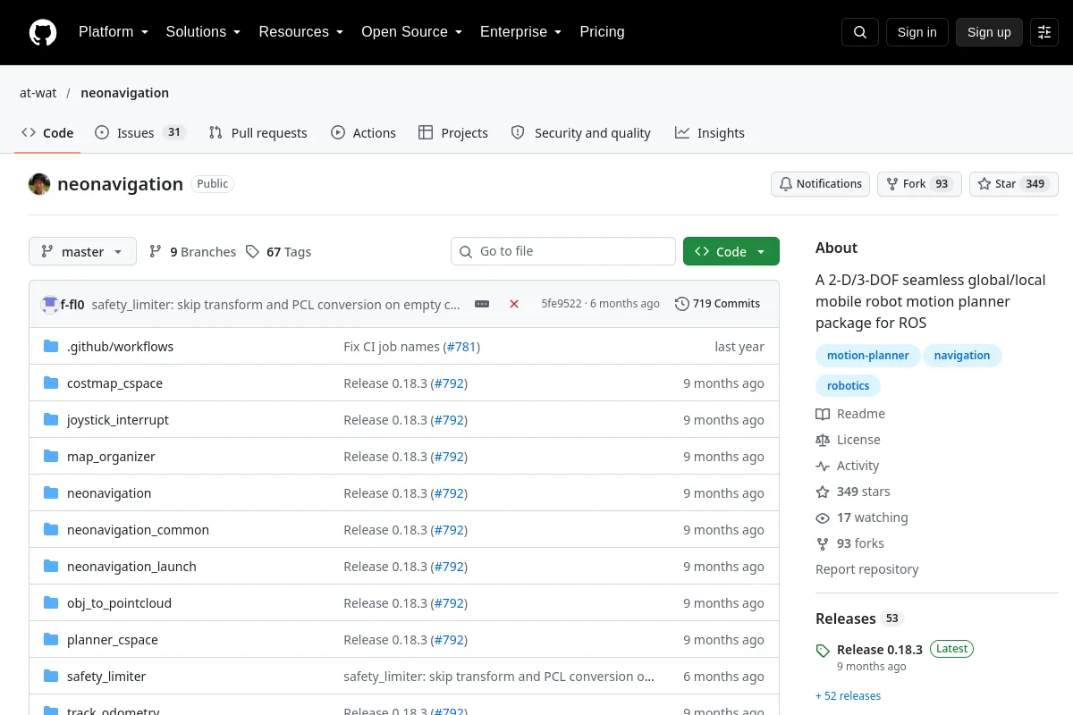 neonavigation · at-wat resource page screenshot