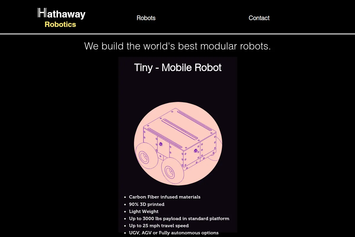 Hathaway Robotics website or repository screenshot