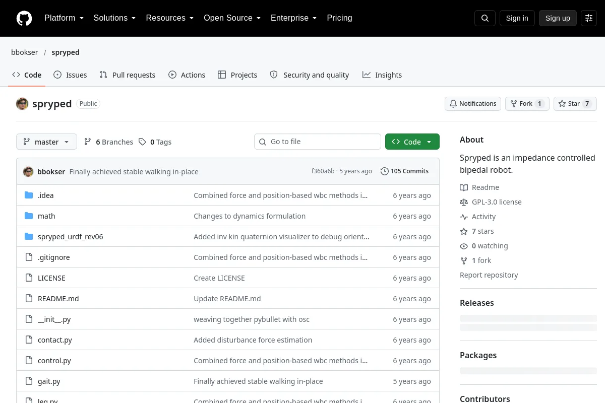 spryped · bbokser website or repository screenshot
