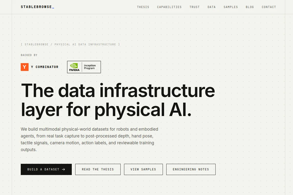 StableBrowse website or repository screenshot