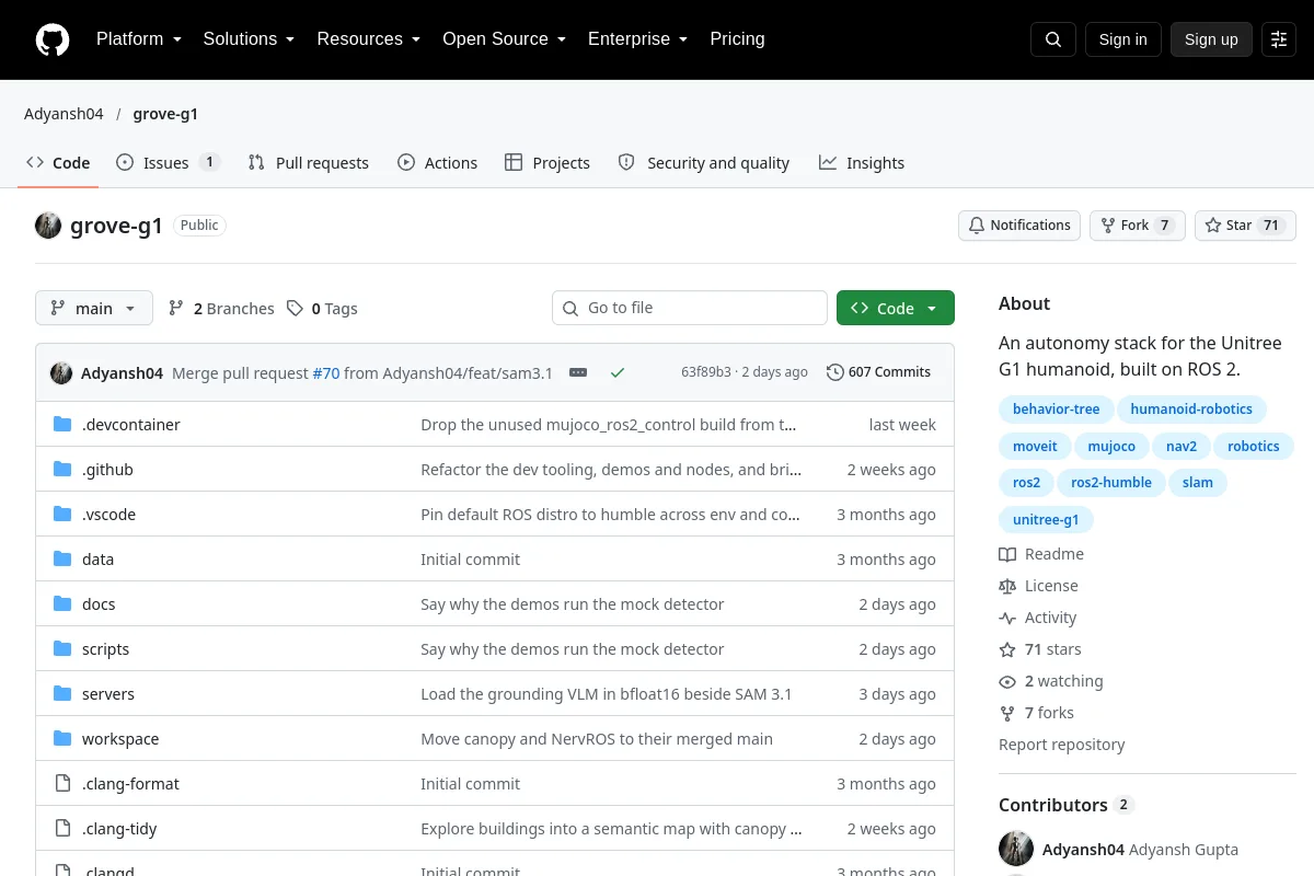grove-g1 · Adyansh04 resource page screenshot