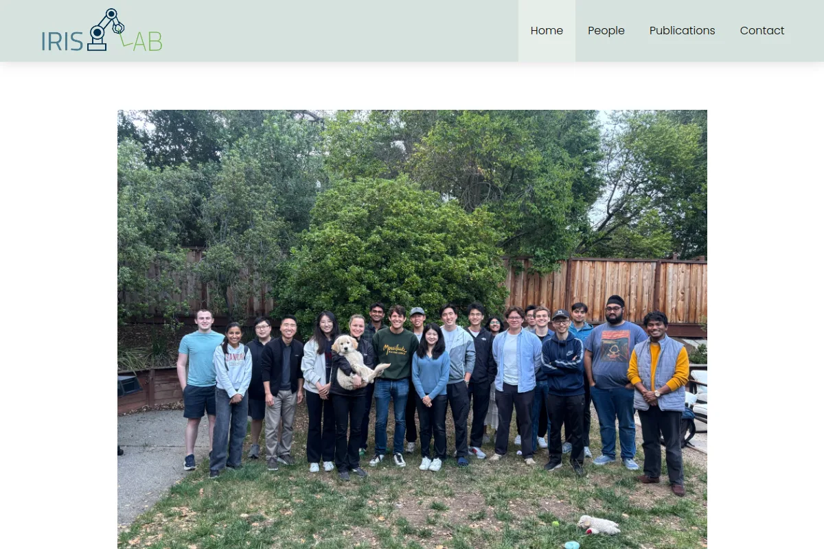 Stanford IRIS website or repository screenshot