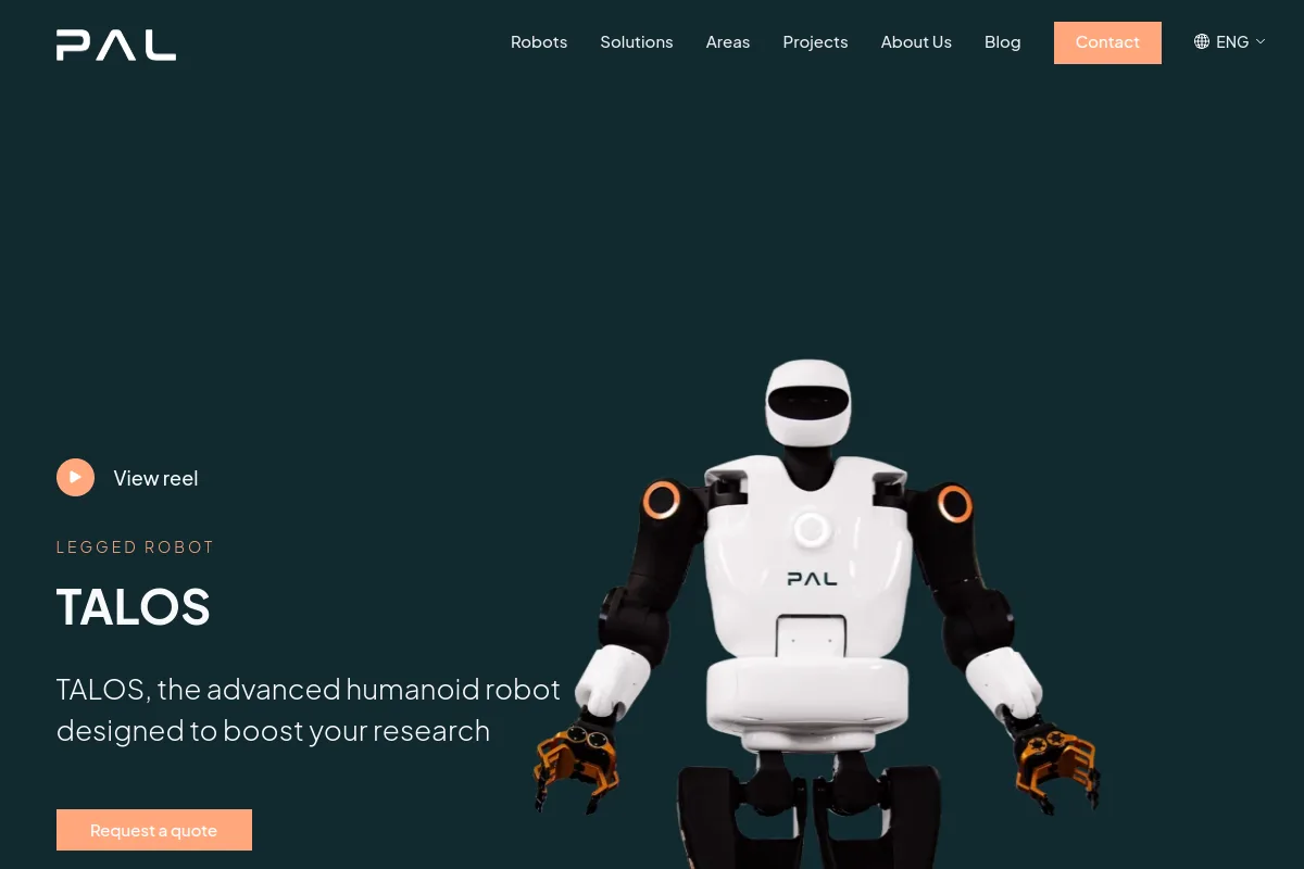 PAL TALOS website or repository screenshot