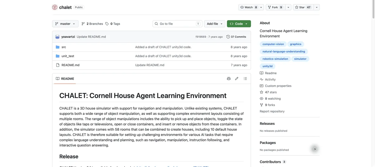 chalet · lil-lab website or repository screenshot