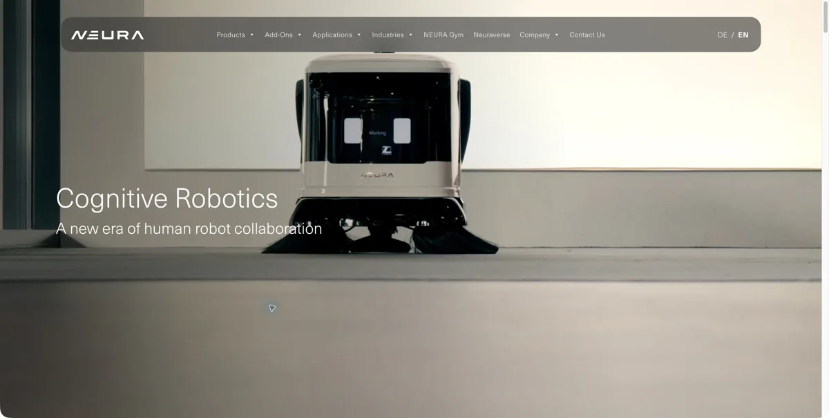 NEURA Robotics website or repository screenshot