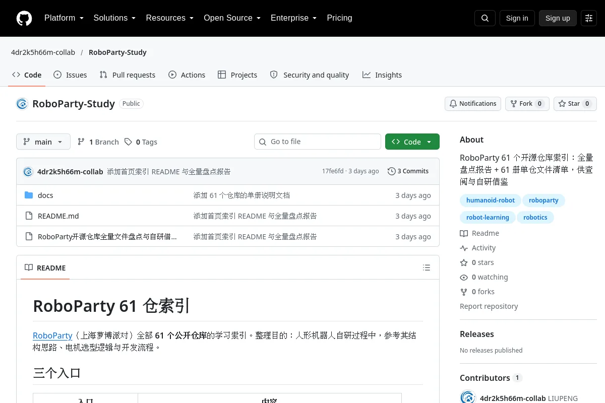 RoboParty Study · 4dr2k5h66m-collab resource page screenshot
