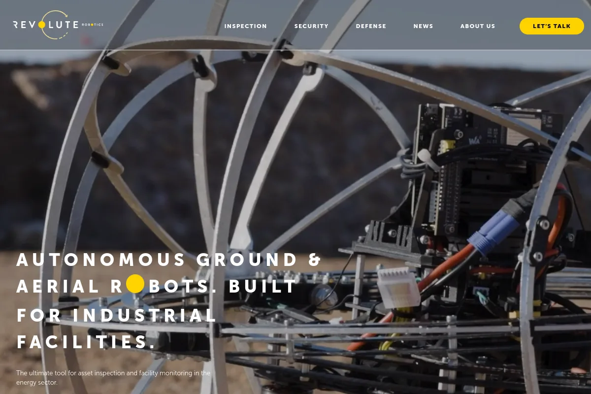 Revolute Robotics website or repository screenshot