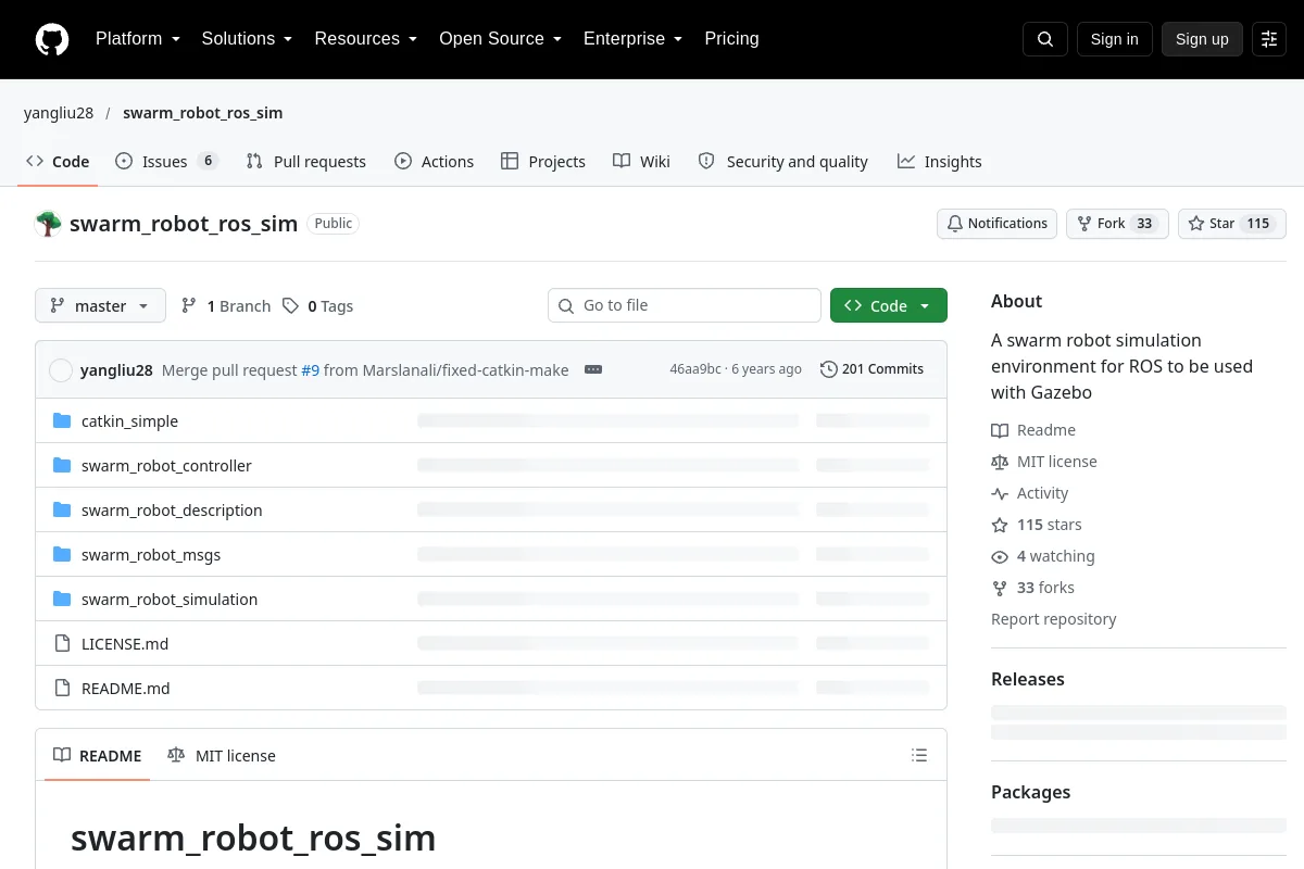 swarm_robot_ros_sim · yangliu28 website or repository screenshot