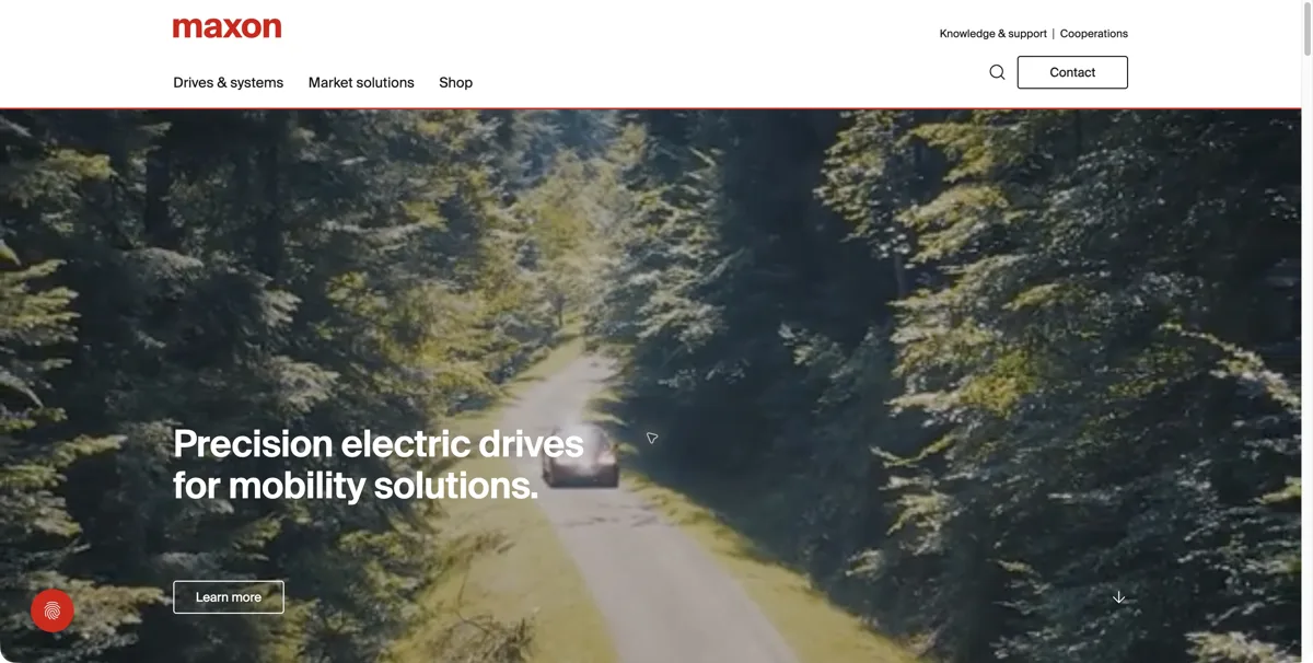 maxon website or repository screenshot
