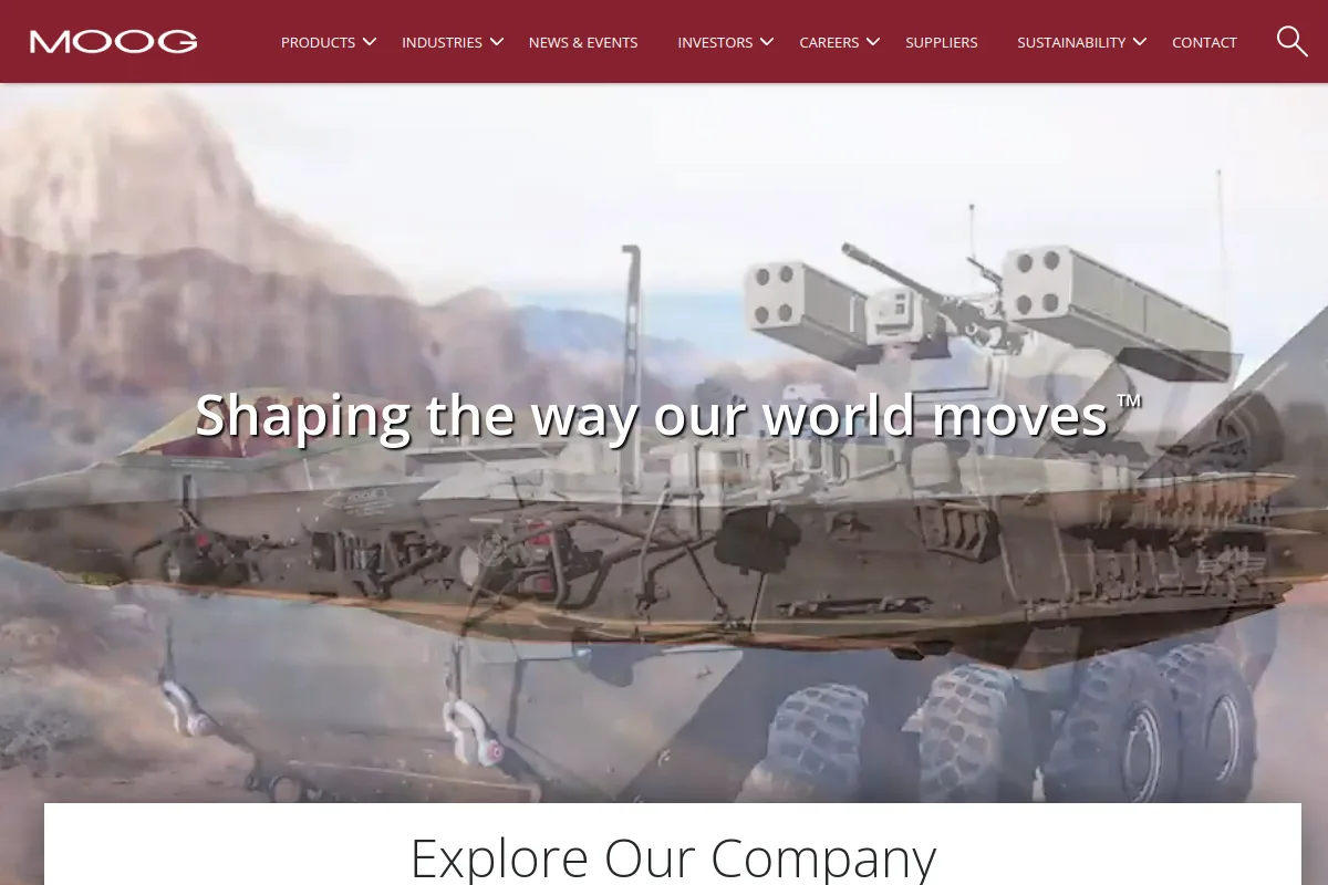 Moog website or repository screenshot