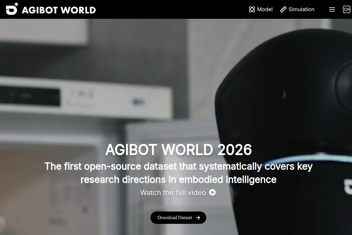 AgiBot World website or repository screenshot